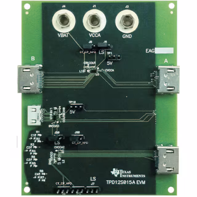 TPD12S015AEVM Texas Instruments  Cartes et kits d'évaluation et de démonstration